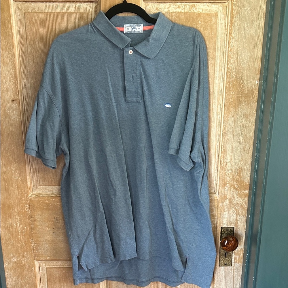 Southern Tide Men's Slate Blue Polo
